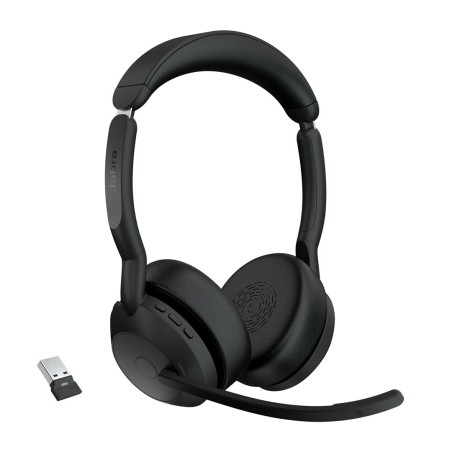 Jabra 25599-989-999 Słuchawki/Zestaw Słuchawkowy Bezprzewodowy Opaska Na Głowę Biuro/Centrum Telefoniczne Bluetooth Podstawka Do