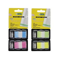 Zakładki Indeksujące Pet Z-Type 43*25 2X50Szt Neon Ziel/Żółte 960124 D.rect
