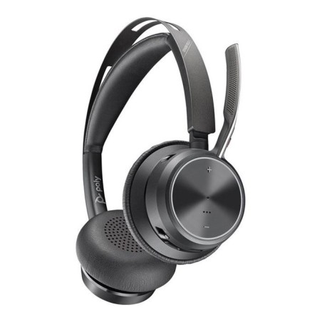 Poly Zestaw Słuchawkowy Voyager Focus 2 Usb-C-C + Przejściówka Usb-C/A