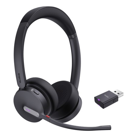 Yealink Wh64 Hybrid Dual Teams Zestaw Słuchawkowy Bezprzewodowy Opaska Na Głowę Biuro/Centrum Telefoniczne Micro-Usb Bluetooth C