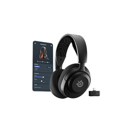 Seria Steelseries | Zestaw Słuchawkowy Do Gier | Arctis Nova 5 | Łączność Bluetooth | Nauszne | Mikrofon | Redukcja Szumów | Łąc