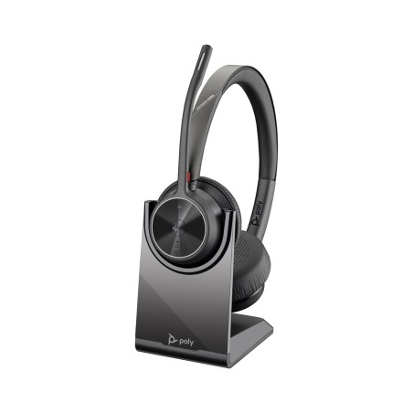 Poly Zestaw Słuchawkowy Voyager 4320-M Z Certyfikatem Microsoft Teams + Adapter Bt700 + Stacja Ładująca