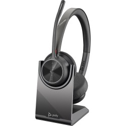Poly Zestaw Słuchawkowy Voyager 4320-M Z Certyfikatem Microsoft Teams + Adapter Bt700 + Stacja Ładująca