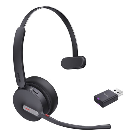 Yealink Wh64 Hybrid Mono Teams Zestaw Słuchawkowy Bezprzewodowy Opaska Na Głowę Biuro/Centrum Telefoniczne Micro-Usb Bluetooth C