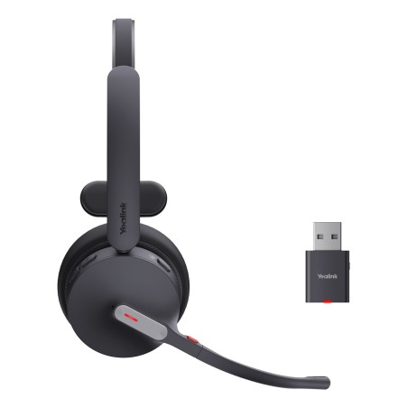 Yealink Wh64 Hybrid Mono Teams Zestaw Słuchawkowy Bezprzewodowy Opaska Na Głowę Biuro/Centrum Telefoniczne Micro-Usb Bluetooth C