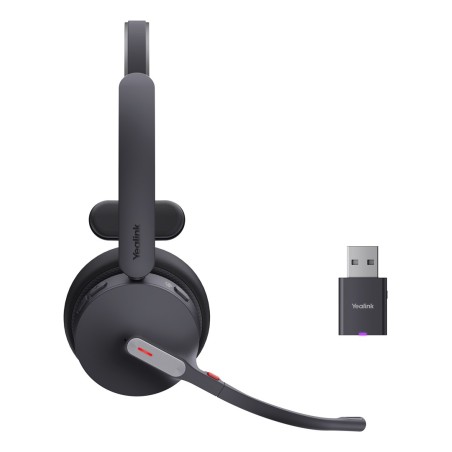 Yealink Wh64 Hybrid Mono Teams Zestaw Słuchawkowy Bezprzewodowy Opaska Na Głowę Biuro/Centrum Telefoniczne Micro-Usb Bluetooth C