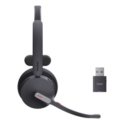 Yealink Wh64 Hybrid Mono Teams Zestaw Słuchawkowy Bezprzewodowy Opaska Na Głowę Biuro/Centrum Telefoniczne Micro-Usb Bluetooth C