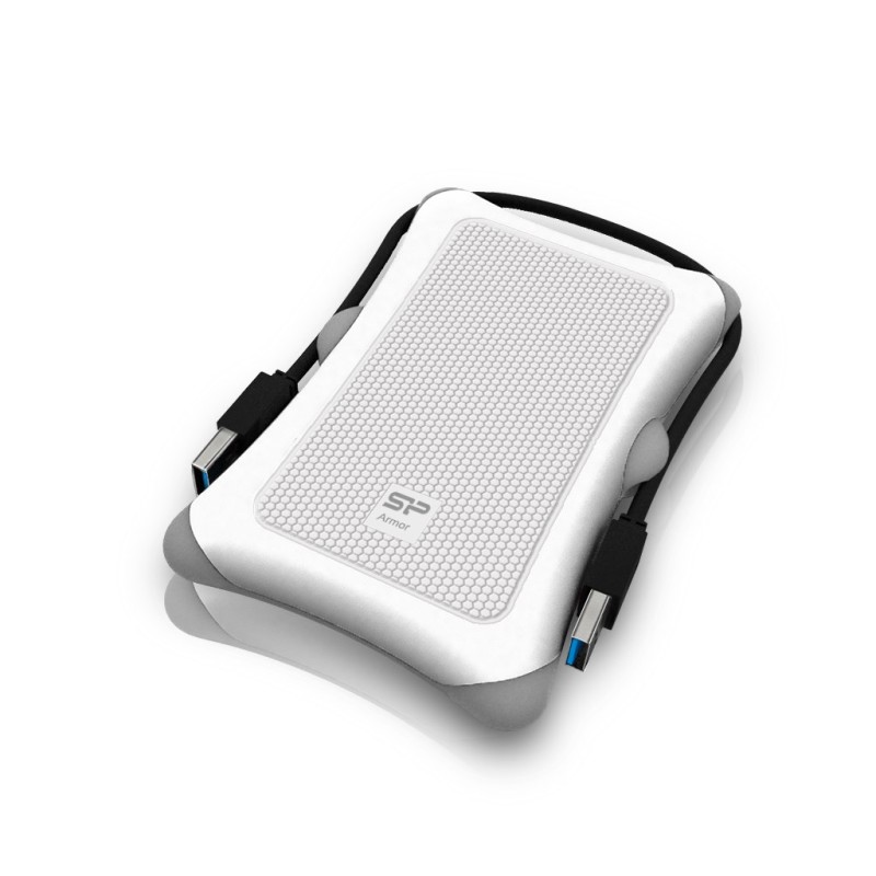 Dysk Zewnętrzny Hdd Silicon Power Armor A30 (2Tb  2.5"  Usb 3.2  5400 Obr/Min  White  Sp020Tbphda30S3W)