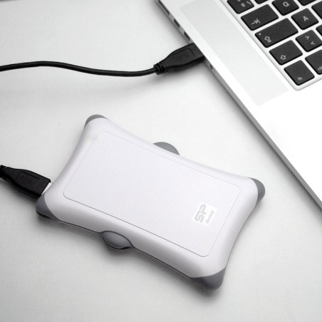 Dysk Zewnętrzny Hdd Silicon Power Armor A30 (2Tb  2.5"  Usb 3.2  5400 Obr/Min  White  Sp020Tbphda30S3W)