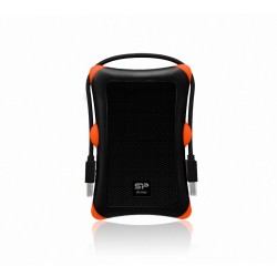 Dysk Zewnętrzny Hdd Silicon Power Armor A30 (2Tb  2.5"  Usb 3.2  5400 Obr/Min  Orange-Black  Sp020Tbphda30S3K)