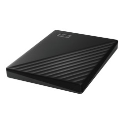 Dysk Zewnętrzny Hdd Wd My Passport (2Tb  2.5"  Usb 3.2 Gen 1  Czarny  Wdbyvg0020Bbk-Wesn)