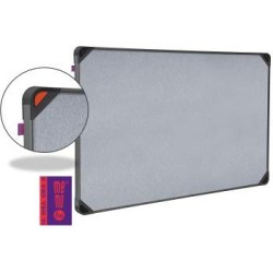 Tablica Filcowa Memobe Idea Edge 90X60Cm Rama Aluminiowa Czarna