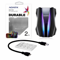 Dysk Zewnętrzny Hdd Adata Hd770G (2Tb  2.5"  Usb 3.2  Czarny)