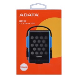 Dysk Zewnętrzny Hdd Adata Hd720 (2Tb  2.5"  Usb 3.2  Niebieski)