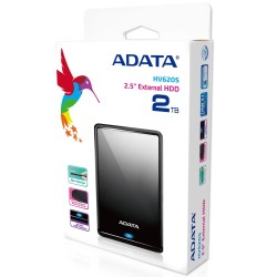 Dysk Zewnętrzny Hdd Adata Hv620S (2Tb  2.5"  Usb 3.2  Czarny)