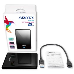 Dysk Zewnętrzny Hdd Adata Hv620S (2Tb  2.5"  Usb 3.2  Czarny)