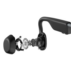 Słuchawki Bezprzewodowe Kostne Shokz Openmove Usb-C Szare