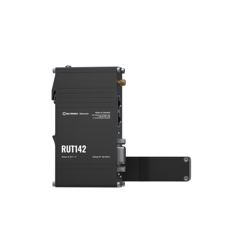 Teltonika Router Przemysłowy Rut142 Wifi 4, Rs232, 2X Rj45 100Mb/S, Ip30