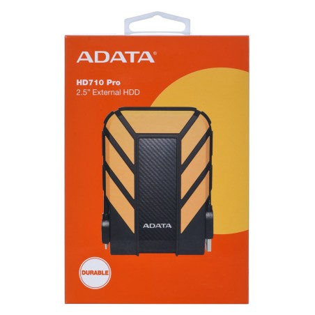 Dysk Zewnętrzny Hdd Adata Hd710 Pro (1Tb  2.5"  Usb 3.2  Żółty)