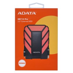 Dysk Zewnętrzny Hdd Adata Hd710 Pro (1Tb  2.5"  Usb 3.2  Czerwony)