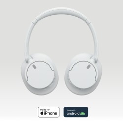 Słuchawki Sony Whch720Nw.ce7 Białe