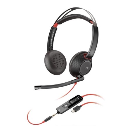 Słuchawki Nauszne Poly Blackwire 5220 8X231Aa