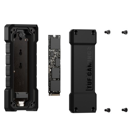 Obudowa Na Dysk Zewnętrzny Ssd Asus Tuf Gaming A2 Czarny