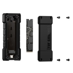 Obudowa Na Dysk Zewnętrzny Ssd Asus Tuf Gaming A2 Czarny