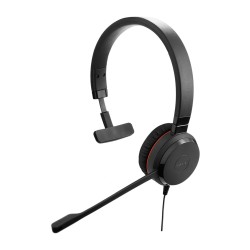 Jabra Evolve 20Se Uc Mono Zestaw Słuchawkowy Przewodowa Opaska Na Głowę Biuro/Centrum Telefoniczne Usb Typu-A Bluetooth Czarny