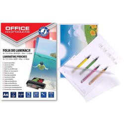 Folia Laminacyjna Office Products A6 2X100Μm Błyszcząca (100)