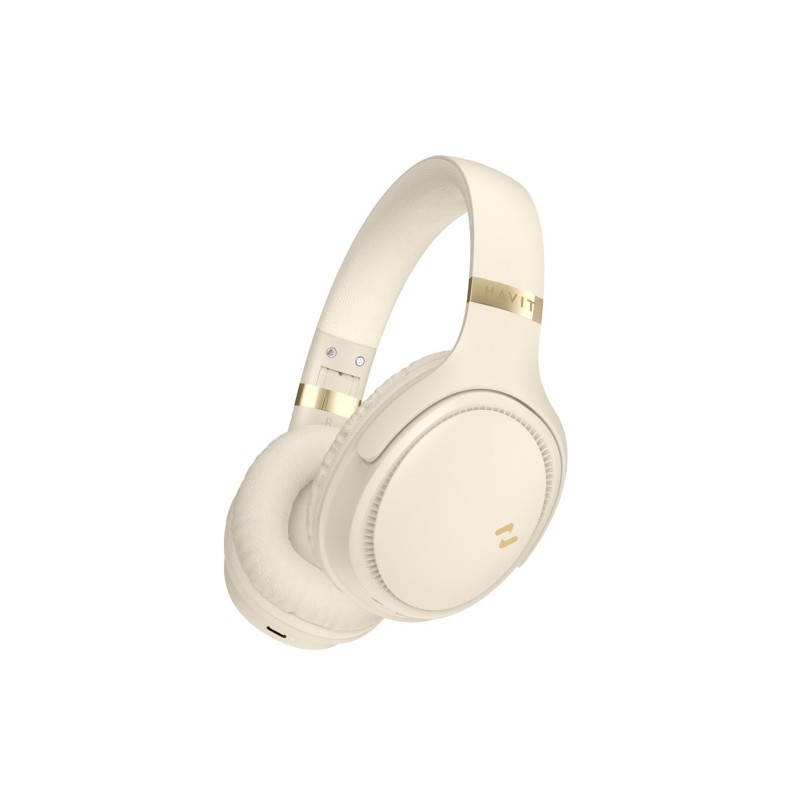 Słuchawki Bluetooth Havit H630Bt (Maślano-Żółty)