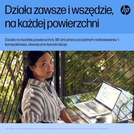 Mysz Hp 710 Rechargeable Silent Mouse Black Bezprzewodowa Z Akumulatorem Czarna 6E6F2Aa