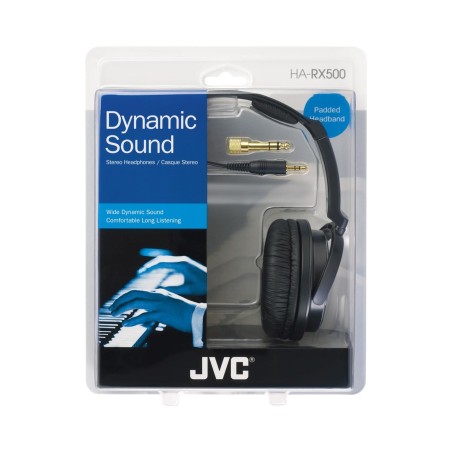 Słuchawki Jvc Har-X500E (Nauszne, Czarne)
