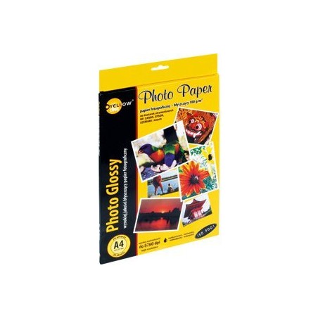Papier Fotograficzny Błyszczący 4G170, 180 G/M, A4 20 Arkuszy Yellow One 150-1373