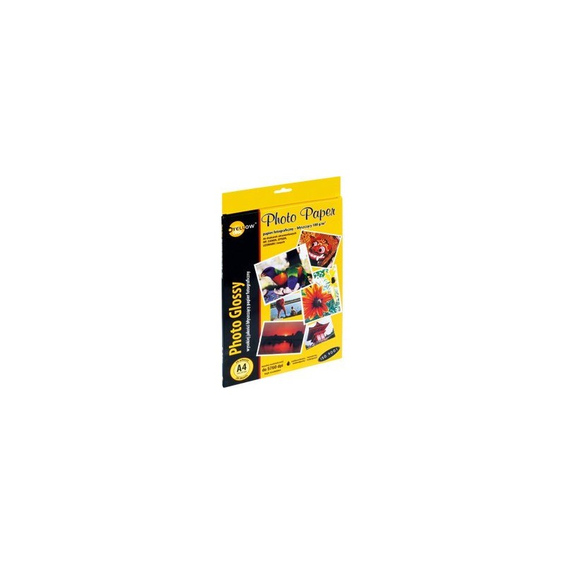 Papier Fotograficzny Błyszczący 4G170, 180 G/M, A4 20 Arkuszy Yellow One 150-1373