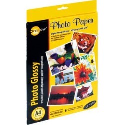 Papier Fotograficzny Błyszczący 4G170, 180 G/M, A4 20 Arkuszy Yellow One 150-1373