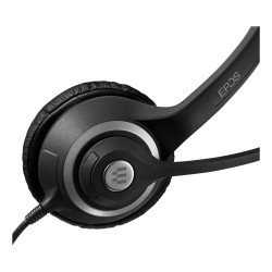 Epos Impact Sc 230 Usb Ms Ii Zestaw Słuchawkowy Przewodowa Opaska Na Głowę Biuro/Centrum Telefoniczne Usb Typu-A Czarny