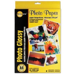 Papier Fotograficzny Błyszczący 4G130, 130 G/M, A4 20 Arkuszy Yellow One 150-1177