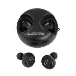Esperanza Słuchawki Douszne Bluetooth Tws Aries Eh228K