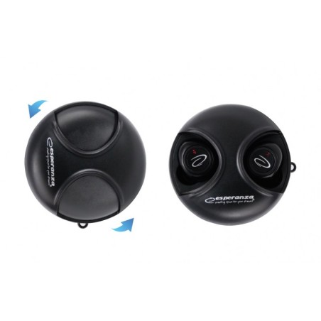 Esperanza Słuchawki Douszne Bluetooth Tws Aries Eh228K