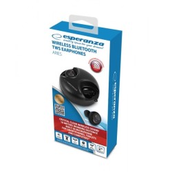 Esperanza Słuchawki Douszne Bluetooth Tws Aries Eh228K
