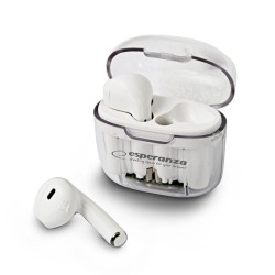 Esperanza Słuchawki Douszne Bluetooth Tws Anthe Whiterdera Eh237W