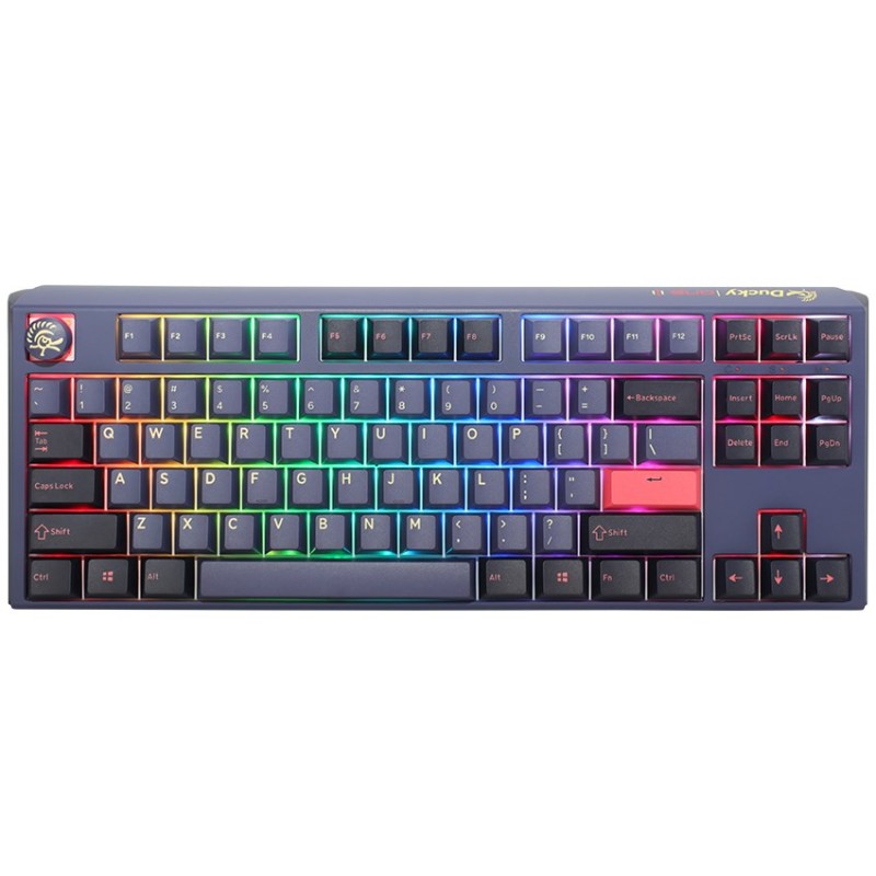 Klawiatura Gamingowa Ducky One 3 Cosmic Blue Tkl, Rgb Led - Mx-Ergo-Clear (Us)