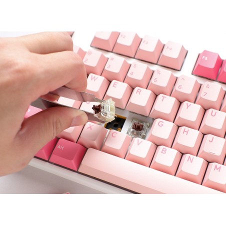 Ducky One 3 Tkl Klawiatura Gaming Usb Qwerty Angielski Różowy