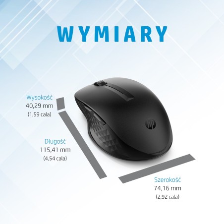 Hp Mysz Bezprzewodowa 435 Multi-Device 3B4Q5Ut
