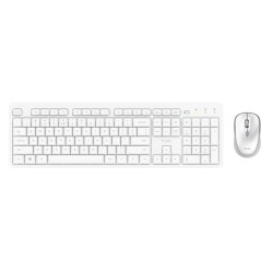 Klawiatura + Mysz Trust Ody Ii Wireless White Us