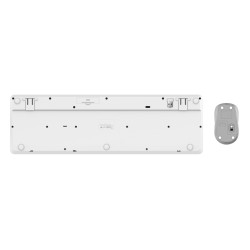 Klawiatura + Mysz Trust Ody Ii Wireless White Us