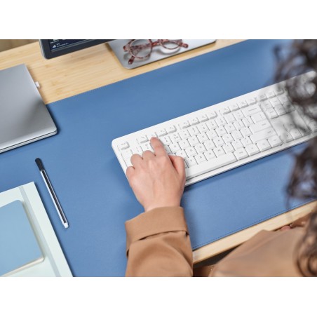 Klawiatura + Mysz Trust Ody Ii Wireless White Us