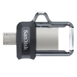 Pendrive Sandisk Ultra Dual Drive M3.0 Sddd3-032G-G46 (32Gb  Microusb, Usb 3.0  Kolor Szary)