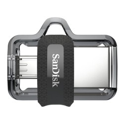 Pendrive Sandisk Ultra Dual Drive M3.0 Sddd3-032G-G46 (32Gb  Microusb, Usb 3.0  Kolor Szary)